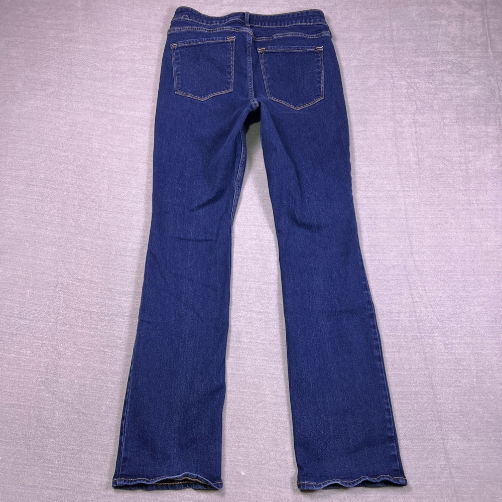 Old Navy Wow Boot-Cut Mid-Rise Jeans Womens‎ 12 Blue Denim Stretch - Picture 2 of 11